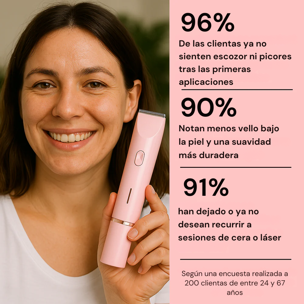 GlowTrim – Recortador de bikini y cuerpo 2 en 1