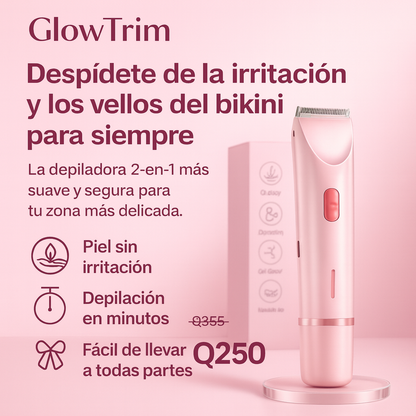 GlowTrim  – Recortador de bikini y cuerpo 2 en 1