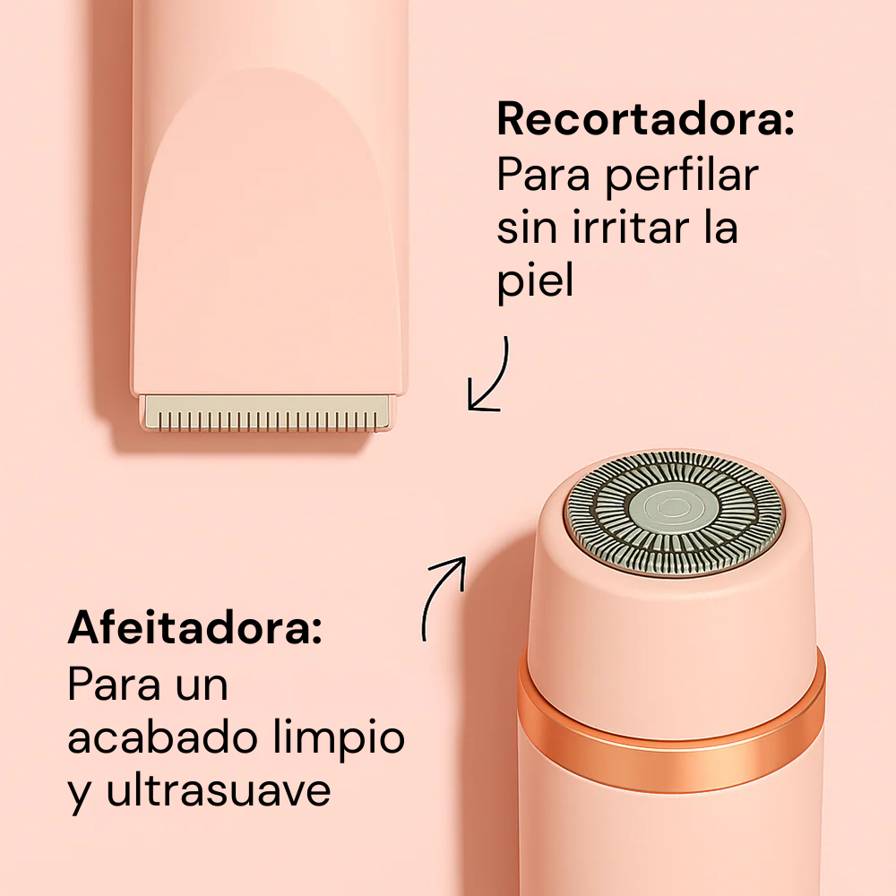 GlowTrim  – Recortador de bikini y cuerpo 2 en 1