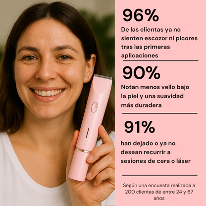 GlowTrim  – Recortador de bikini y cuerpo 2 en 1